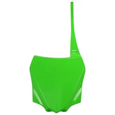 UFO Front Number Plate Green For Kawasaki KX85 2014-2025