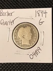 1894 Barber Quarter  G  **Tougher Date**
