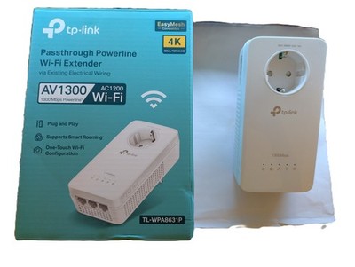#2 TP-Link TL-WPA8631P AV1300 Powerline WLAN AC (3x LAN), Adapter - Kauf: Juni26
