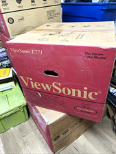 ViewSonic E771 17 in CRT Monitor 4:3 1280x1024 87Hz VGA Anti-Glare