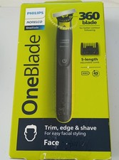 Philips Norelco OneBlade Electric Trimer W/Dual Protection System Md.#QP2724/70