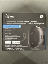 GE Cync Outdoor Wired Smart Camera Security Camera Alexa Google Brand New