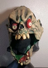 2001 Paper Magic Group Halloween Mask Mad  Scientist Vintage Mesh 