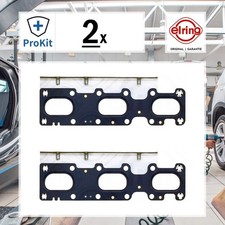 2x ORIGINAL® Elring Dichtung, Abgaskrümmer für Mazda CX-9 Ford Usa EDGE