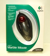 Logitech Marble Mouse Trackball Open Box-Mint...