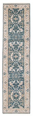 Vintage Hand-knotted Runner Rug 2'8'' x 9'10'' Traditional Oriental Wool Carpet
