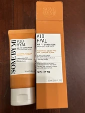 SOME BY MI V10 Hyal Air Fit Sunscreen - 1.69oz, 50ml - With SPF 50 UV Protection