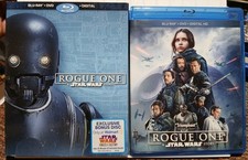 Rogue One A Star Wars Story Blu-ray DVD Exclusive Bonus Disc OOP Slipcover