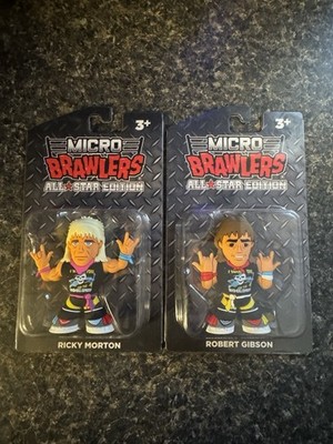 Micro Brawlers All Star Edition Ricky Morton Robert Gibson Rock N Roll Express 