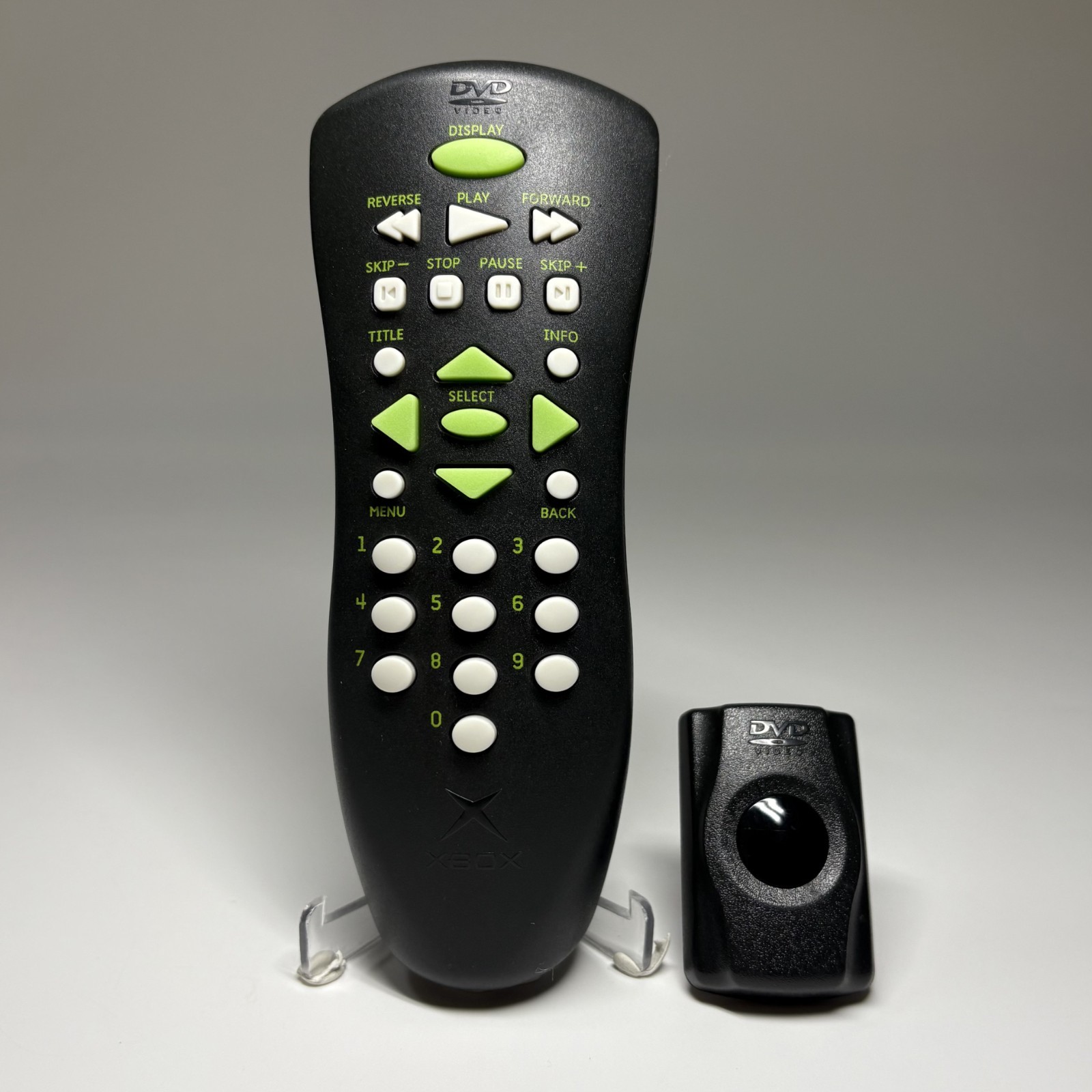 TELECOMANDO MICROSOFT XBOX DVD PLAYER MULTIMEDIALE ORIGINALE OTTIMO - TESTATO