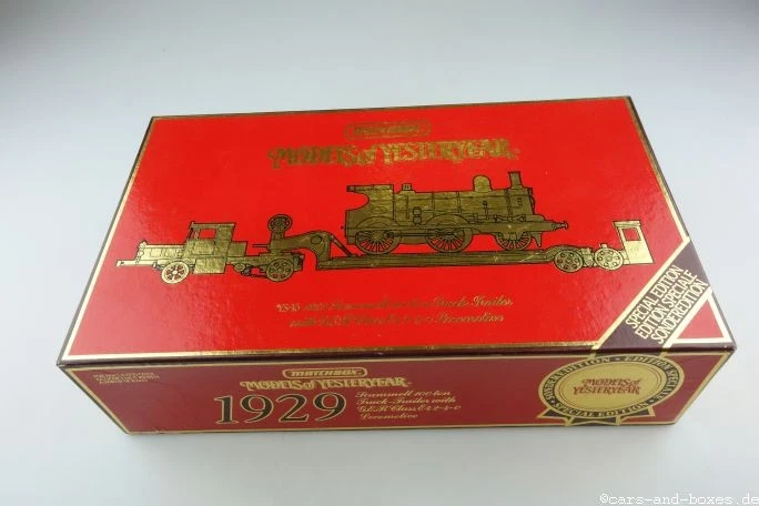 Y-16-5 1929 Scammell Low Loader Sonderedition - 42975 Matchbox MoY Yesteryear - Bild 3 von 3