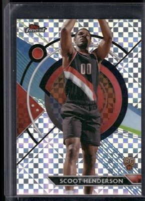2023-24 Finest Scoot Henderson X-Fractor RC