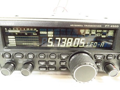 Yaesu FT-450D HF/50 MHz 100W All Mode Transceiver, Tested Works