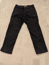 511 Tactical Ripstop Mens Cargo Utility Pants Black Size 34-30