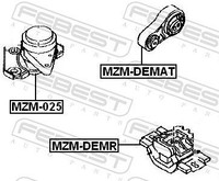 Febest Reparatursatz, FederbeinstüTzlager NSS-R51MF Passend FüR Nissan