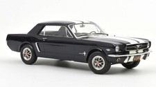 Norev FORD MUSTANG Coupe 1966 Blue 1:18 Diecast Model Car
