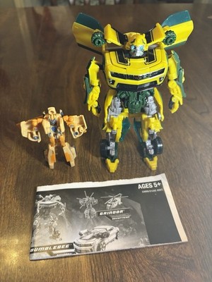 Transformers HFTD Bombing Run Battle Bumblebee vs. Grindor 2 pack