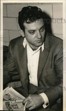 1958 Press Photo Silverio Villamia charged with violating National Fire Arms Act