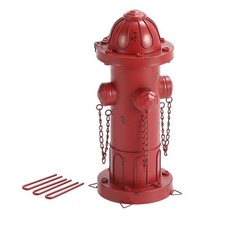 16.5" H Metal Fire Hydrant for Dogs to Pee On, Vintage Dog Fire Hydrant Pee P...