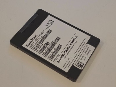 SanDisk 1.92TB SSD CloudSpeed Eco Gen II SDLF1CRR-019T-1H23 2.5'' - 95% health