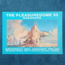 Rave Flyer - A4 - Pleasuredome - Club Rave Flyers, Acid House
