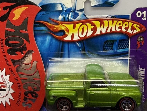 2006 Hot Wheels Custom 69 Chevy Redline Short Card💥Read💥Combined Shipping