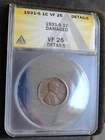 1931 S Lincoln Cent ~ ANACS VF 25