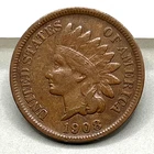 1908-S Indian Head Cent 1c VF+/XF