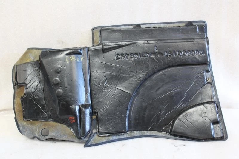 1986 1987 1988 1989 MERCEDES 420SEL LEFT DRIVER FRONT CARPET BLUE 1266800197 - Image 2 of 4