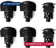 Set of 6 Heavy Duty PU Leather Billiard Pool Table Pockets, Billiard Pool Table