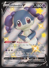 Indeedee V Shiny Holo Rare Holo SV114/SV122 NM Shining Fates: Shiny Vault Pokemo