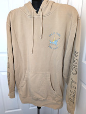 Salty Crew Sink/Swim Logo Pullover Hoodie Mens Large - Lady on Swordfish Graphic