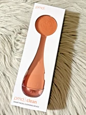 NEW IN SEALED BOX - PMD SMART FACIAL CLEANSING DEVICE - BRIGHT ORANGE