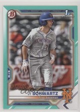 2021 Bowman Draft Aqua 8/199 JT Schwartz #BD-61 0o6v
