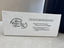 Creative Memories Custom Cutting System 12 Inch Patterns Straight Wavy Swell NIP