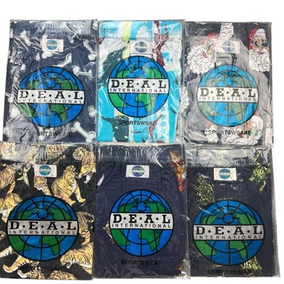 6x D.E.A.L International Boxershorts Gr. L verschiedene Motive und Farben Y2K