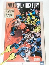 WOLVERINE & NICK FURY Scorpio Rising MARVEL U...