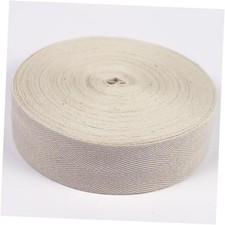 Twill Tape Roll - 1.6" Wide and 24 Yards Long - Designed for Rug Tufting Beige