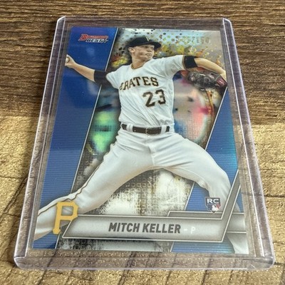 2019 Bowman's Best - Mitch Keller #44 Blue Refractor /150 (RC)