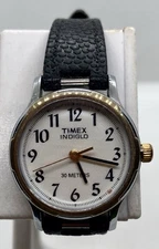 TIMEX Ladies Watch New Battery Backlight Water Resistant New Silicone Strap