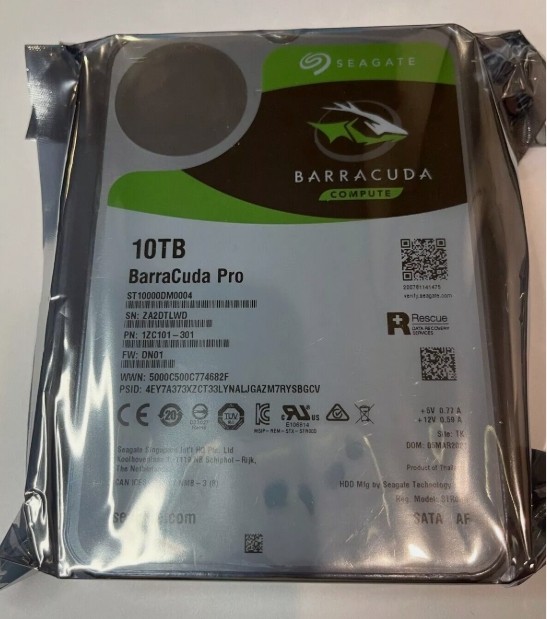 New Seagate ST10000DM0004 Barracuda Pro 10TB 3.5
