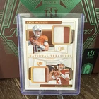 ARCH MANNING 2025 National Treasures Collegiate Texas Patch Quinn Ewers 8/10
