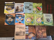 Abeka Teachers Keys and Text books 7th grade ...
