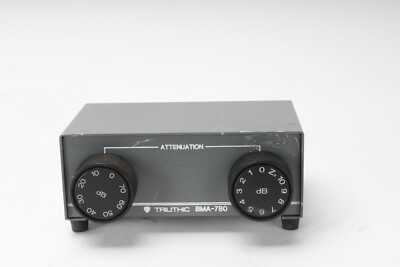 Trilithic BMA-780-F Variable RF Attenuator - Fair Condition