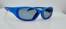 Vintage Liberty Sport 619 Blue Oval Sunglasses Taiwan FRAMES ONLY