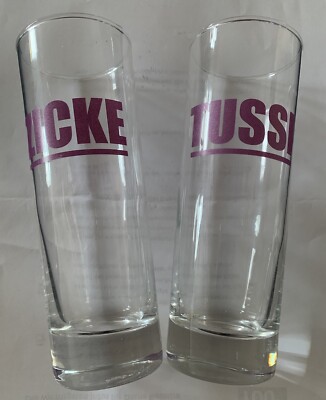 2x Trinkglas Zicke Tussi Wasserglas Sammelglas Spaßglas Partyglas Teeni Geschenk