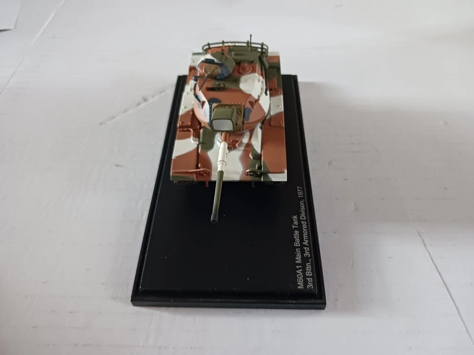 HOBBY MASTER HG5604 1/72 M60A1 MBT Tank US Army 3rd Battalion 3rd Armored 1977 - Photo 2/4