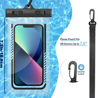 for iPhone 11,12,13 Pro Max [Touchscreen] Waterproof Phone Dry