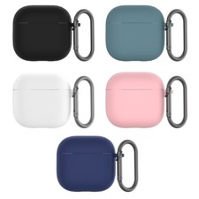 Liquid Silicone Wireless Earbud Sleeve Solid Color Earphone Guard for Airpods4