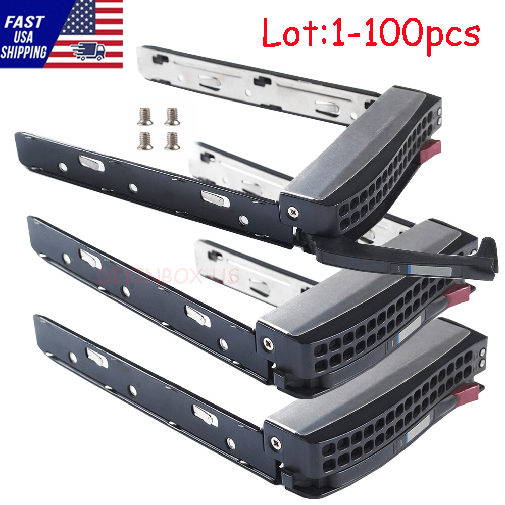 Lot Supermicro Gen 5.5 Server Drive Caddy Tray 3.5" Hot-swap MCP-220-00024-0B
